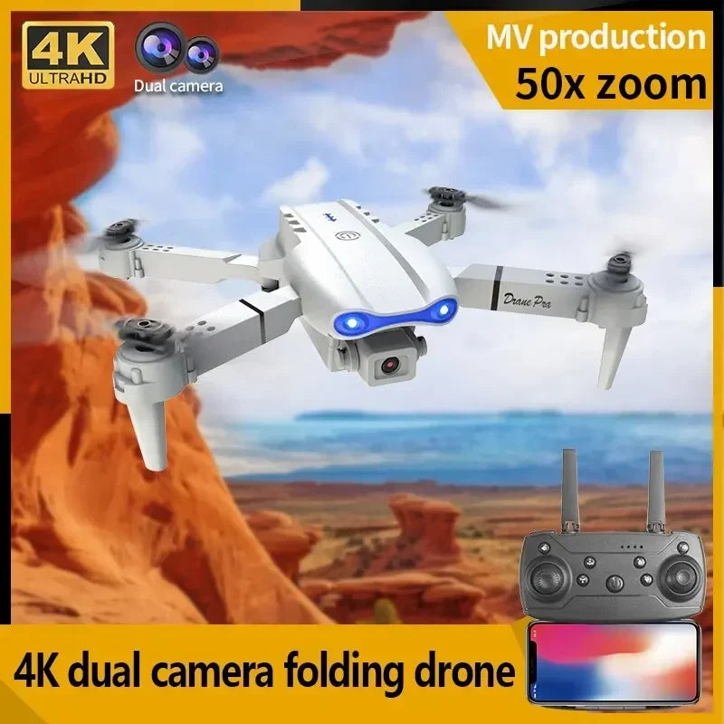 4K Professinal With 1080P Wide Angle HD Camera Foldable Helicopter