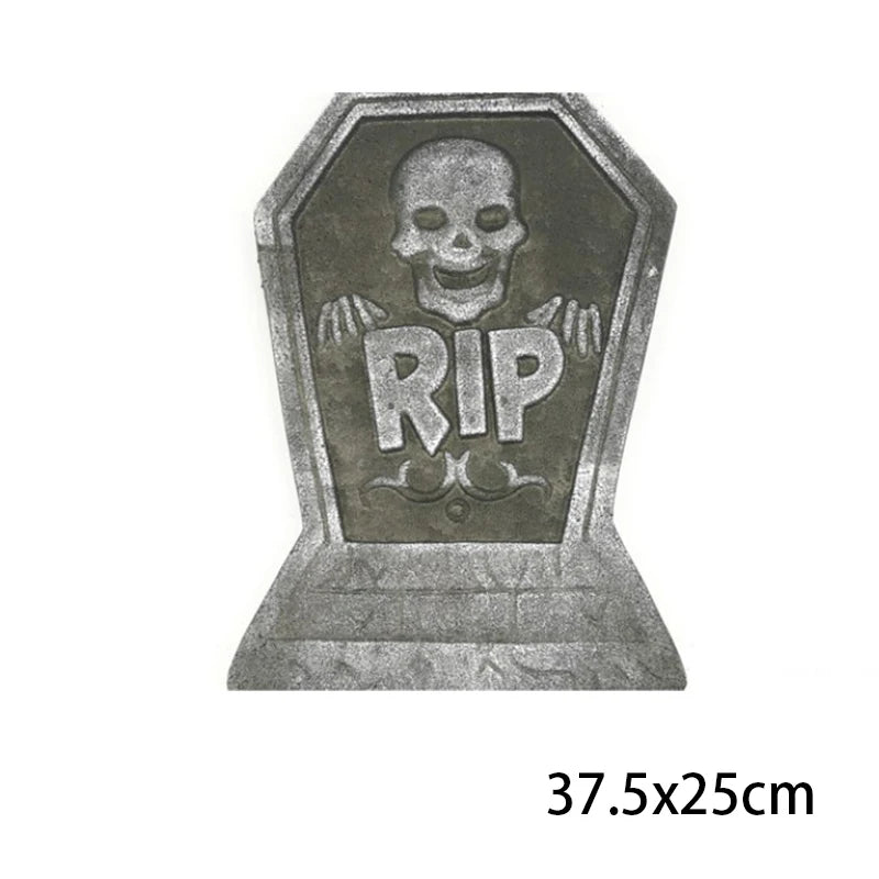 1pc Foam Skeleton Halloween Decorations for Home Grave Bat Party Supplies Halloween Accessories