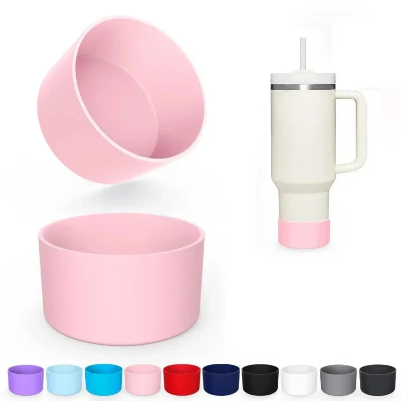 7.5cm Silicone Boot Bottom Sleeve Cover for Stanley 40oz Tumbler Quencher Adventure and Ice Flow Flip 30 Oz 20 Oz Water Bottle