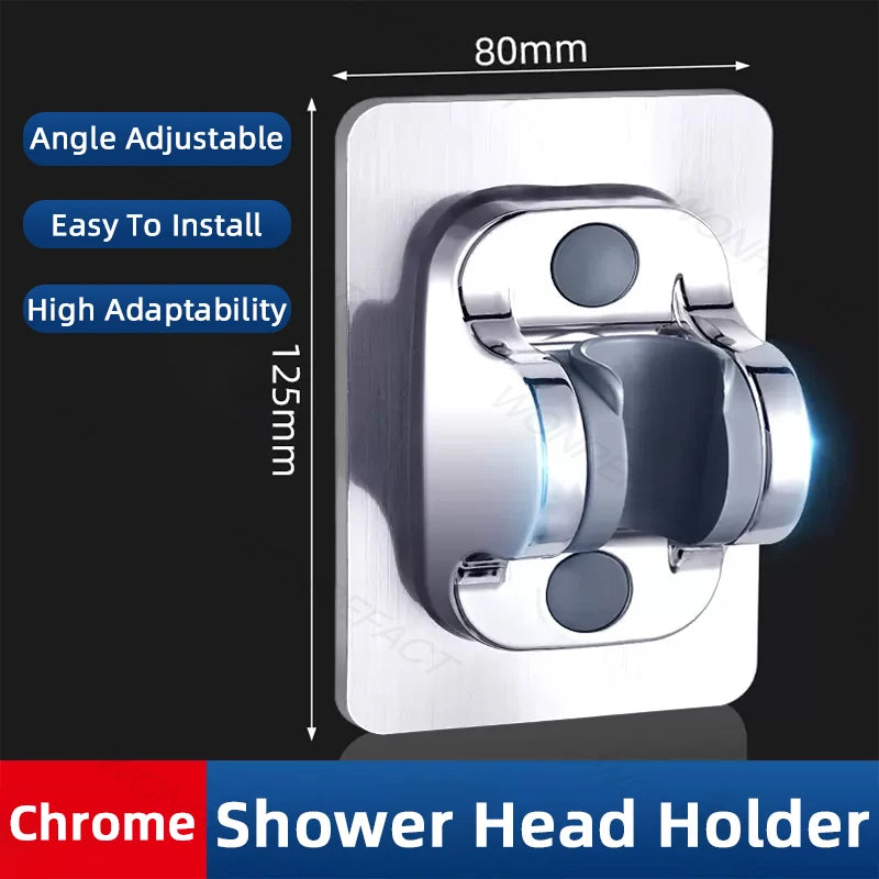 Universal Shower Head Holder No Drill Showerhead